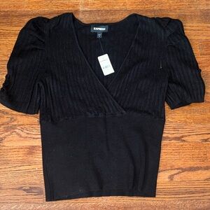 Express sweater material shirt